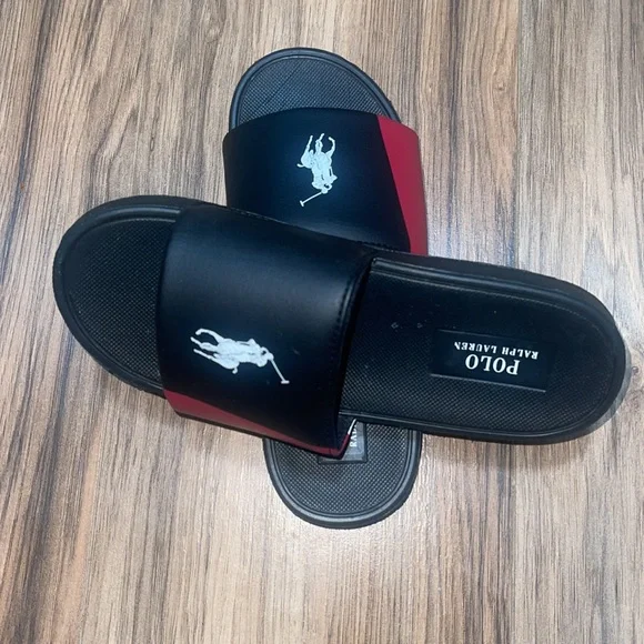 Polo hot sale slides boys